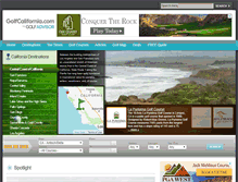 Tablet Screenshot of golfcalifornia.com